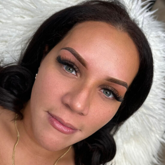 Soft Ombre Brow result for Brow Lady online Powder Brow course