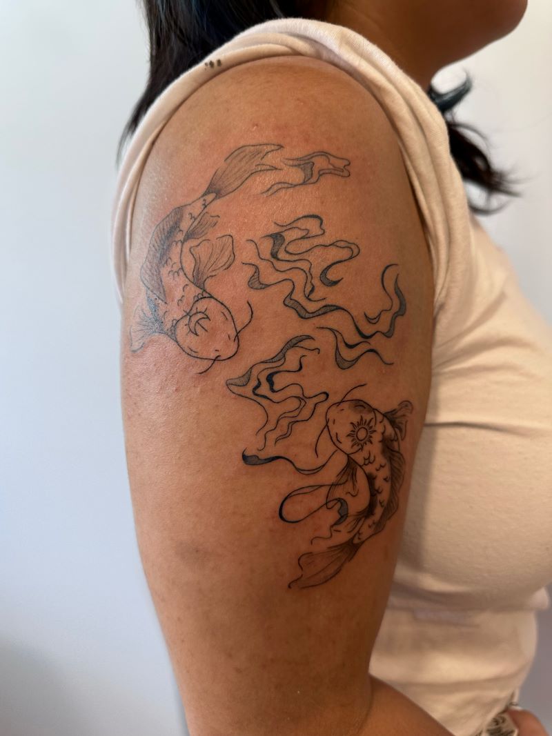 Custom tattoo at Brow Lady near Boston