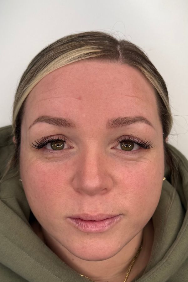 Healed Nano Brows natural result by Brow Lady serving Greater Boston