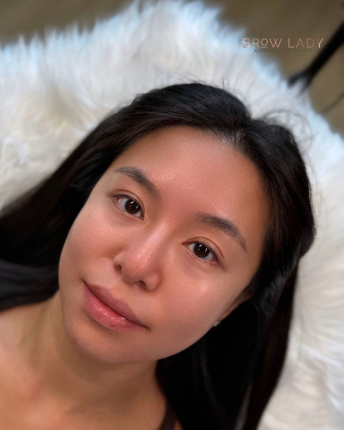 BEFORE Combo Brows result by Cindy at Brow Lady near Boston