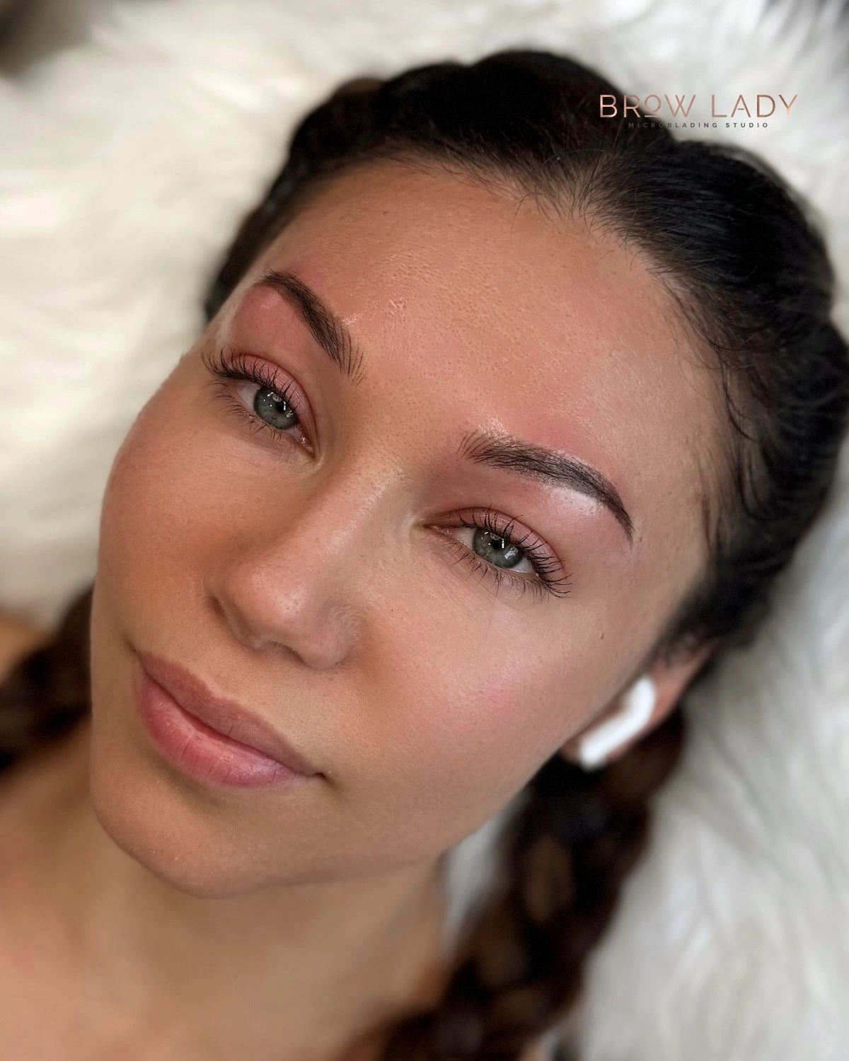 AFTER Combo Brows result by Cindy at Brow Lady near Boston
