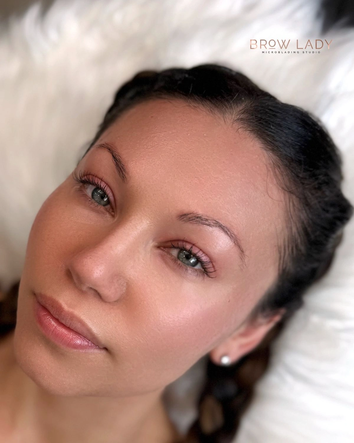 BEFORE Combo Brows result by Cindy at Brow Lady near Boston