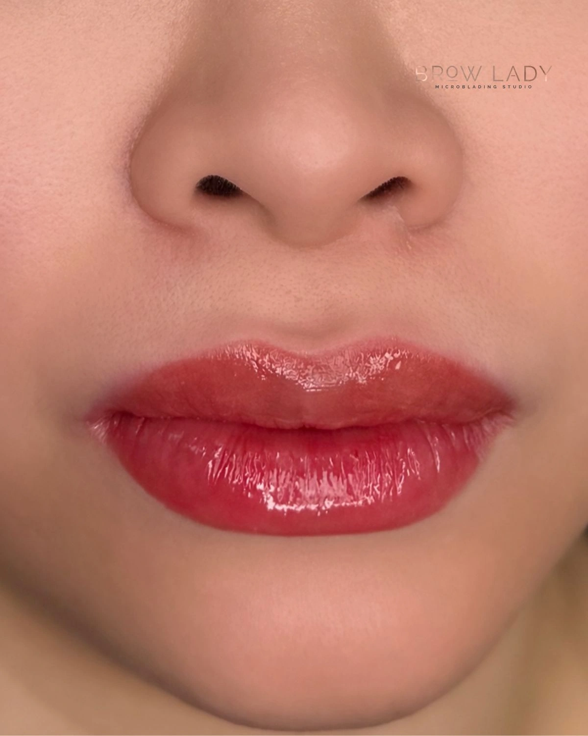 AFTER Lip Blush result by Cindy at Brow Lady near Boston
