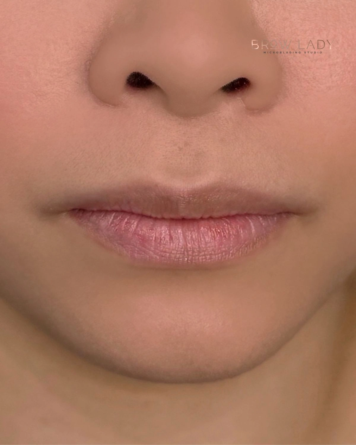 BEFORE Lip Blush result by Cindy at Brow Lady near Boston