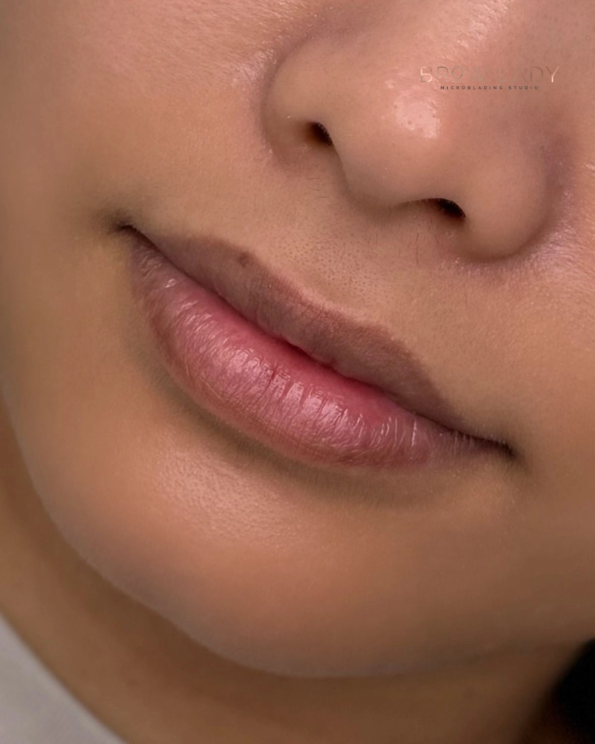BEFORE Lip Blush result by Cindy at Brow Lady near Boston
