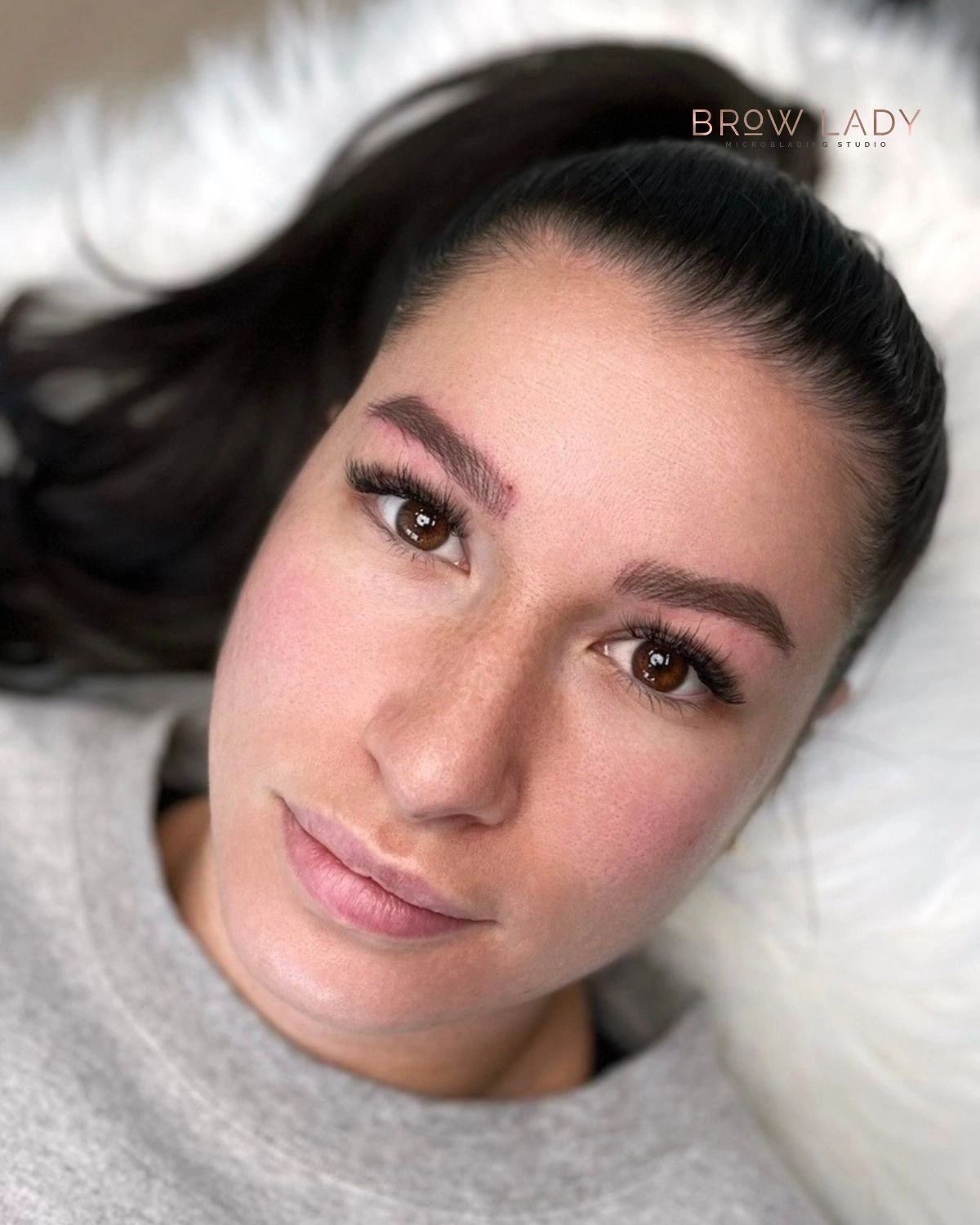 AFTER Nano Brows result by Cindy at Brow Lady near Boston