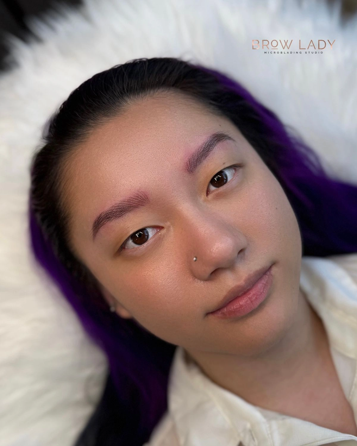 AFTER Nano Brows result by Cindy at Brow Lady near Boston