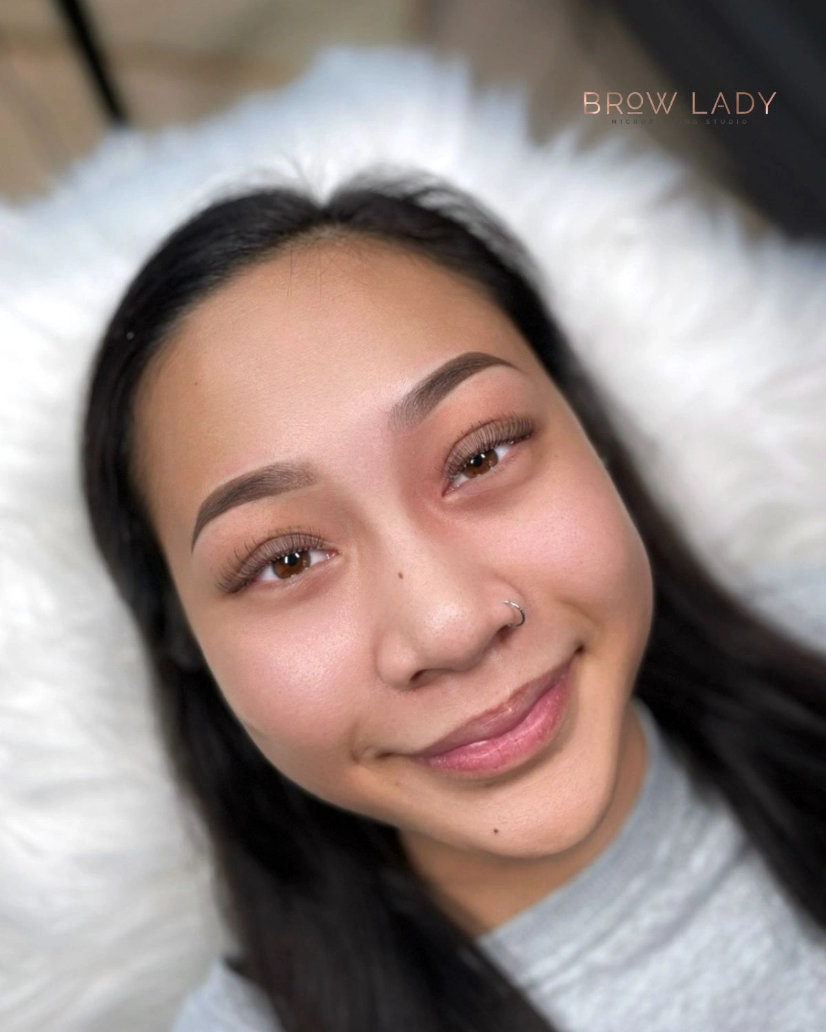 AFTER Powder / Ombre Brows result by Cindy at Brow Lady near Boston