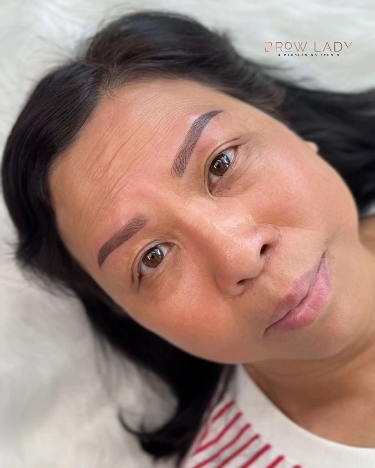 AFTER Powder / Ombre Brows result by Cindy at Brow Lady near Boston