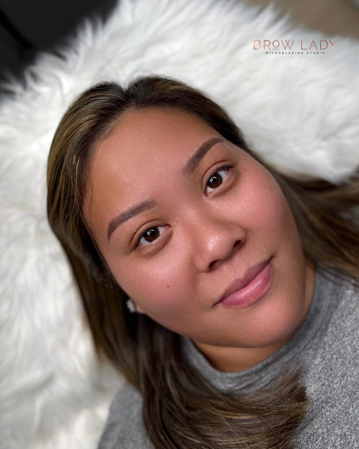 AFTER Powder / Ombre Brows result by Cindy at Brow Lady near Boston