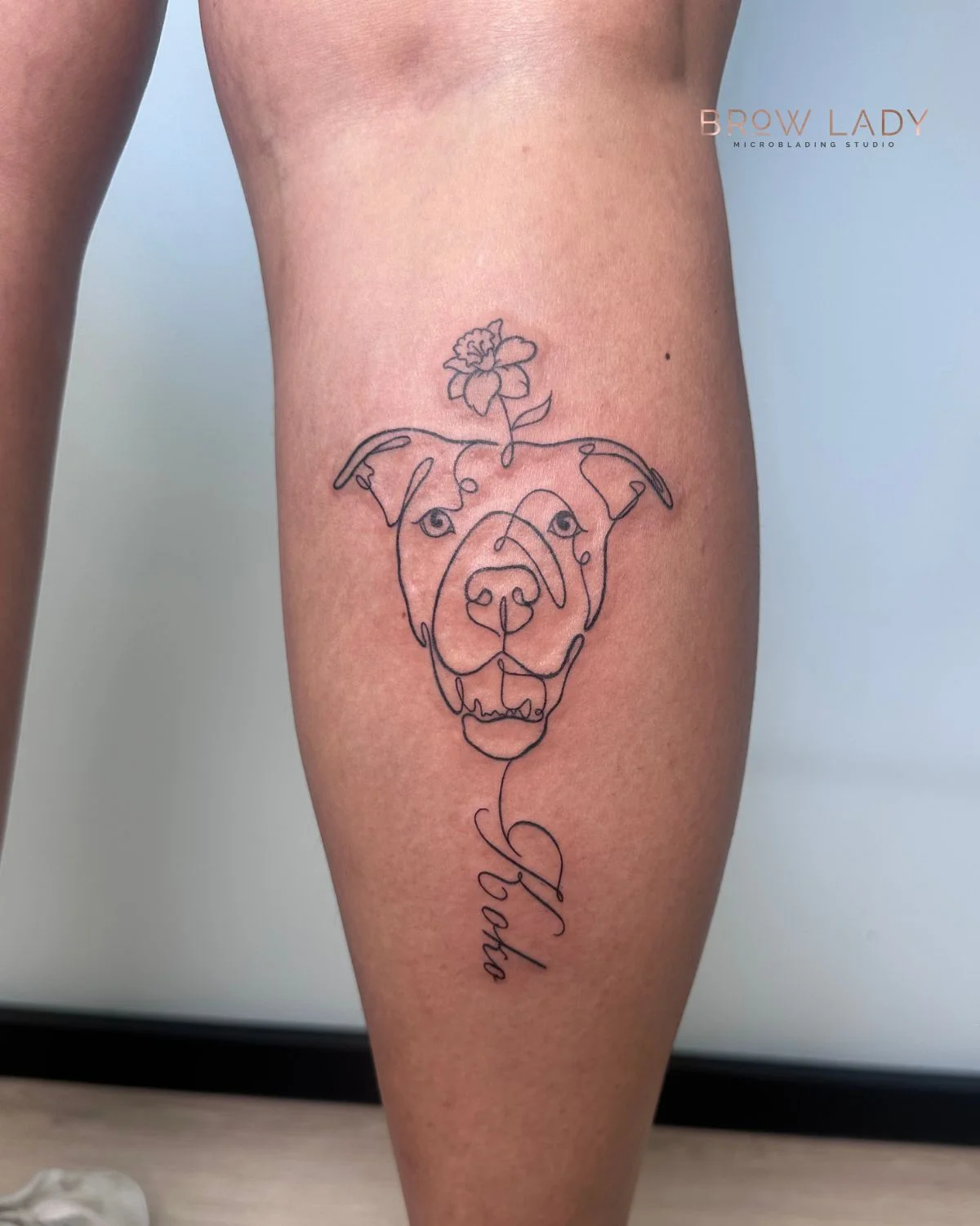 Pet Tattoo Brow Lady by Natalie at Brow Lady near Boston