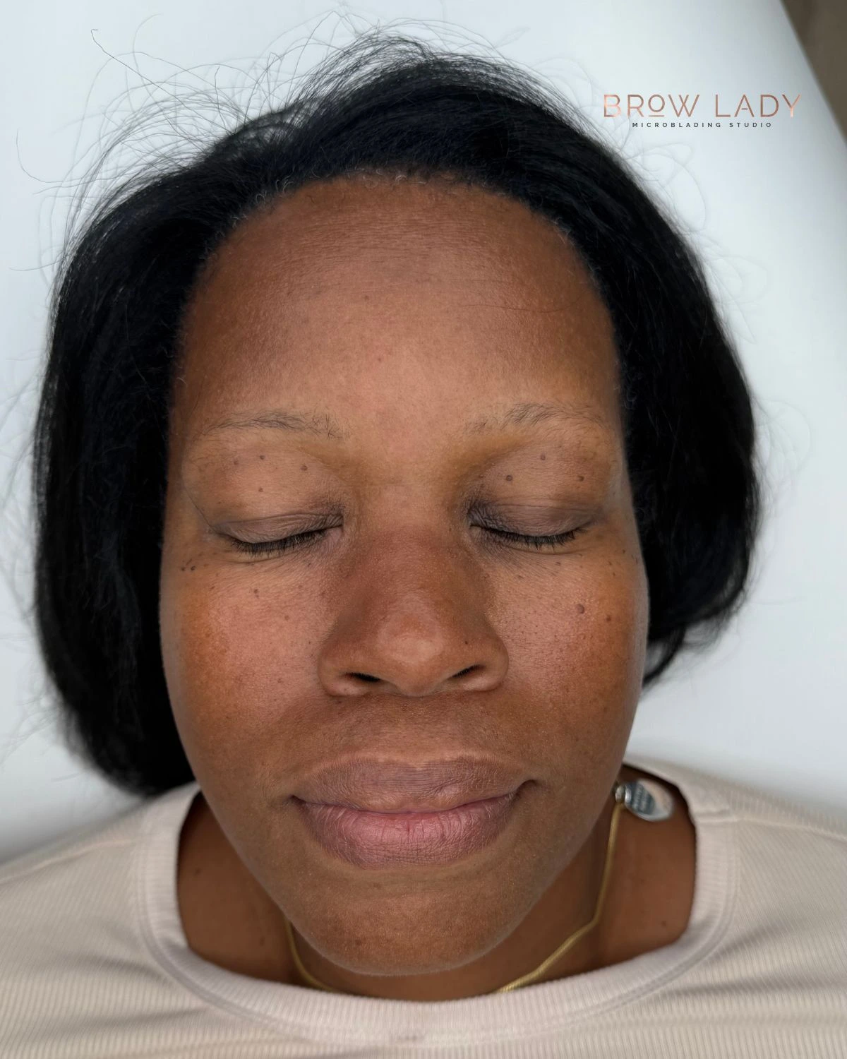 BEFORE Combo Brows result by Sokkha Va at Brow Lady near Boston