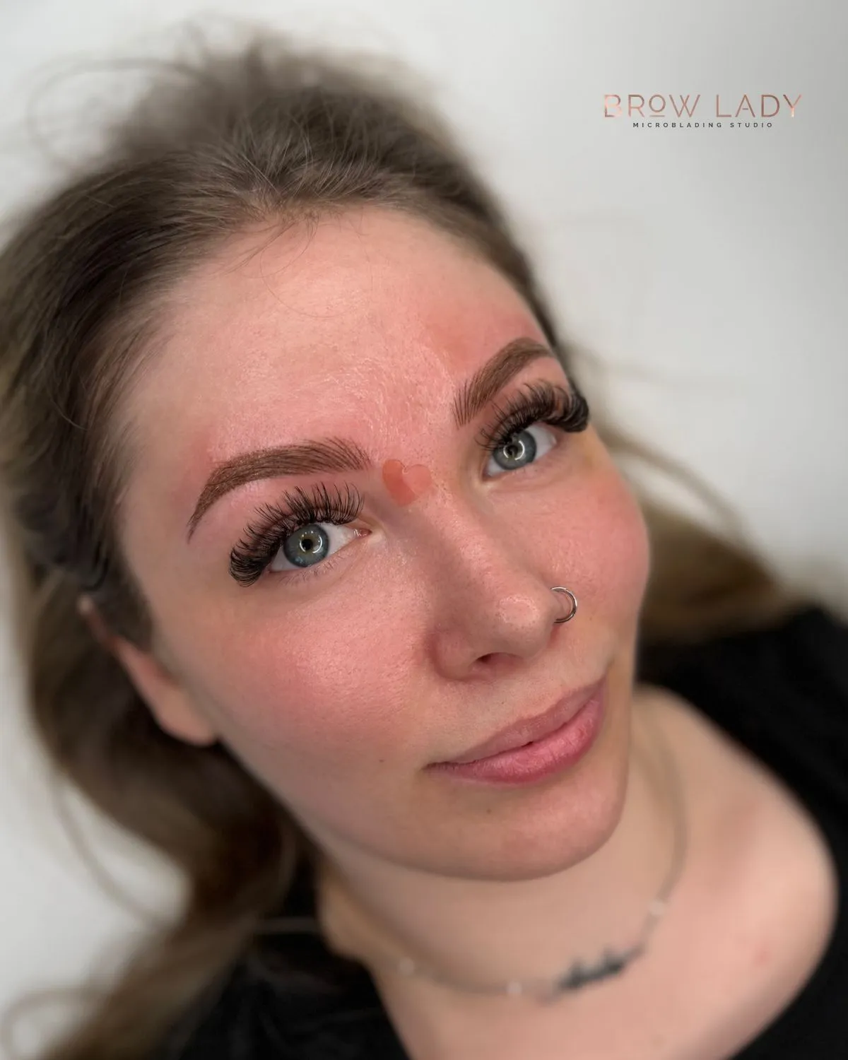 AFTER Combo Brows result by Sokkha Va at Brow Lady near Boston