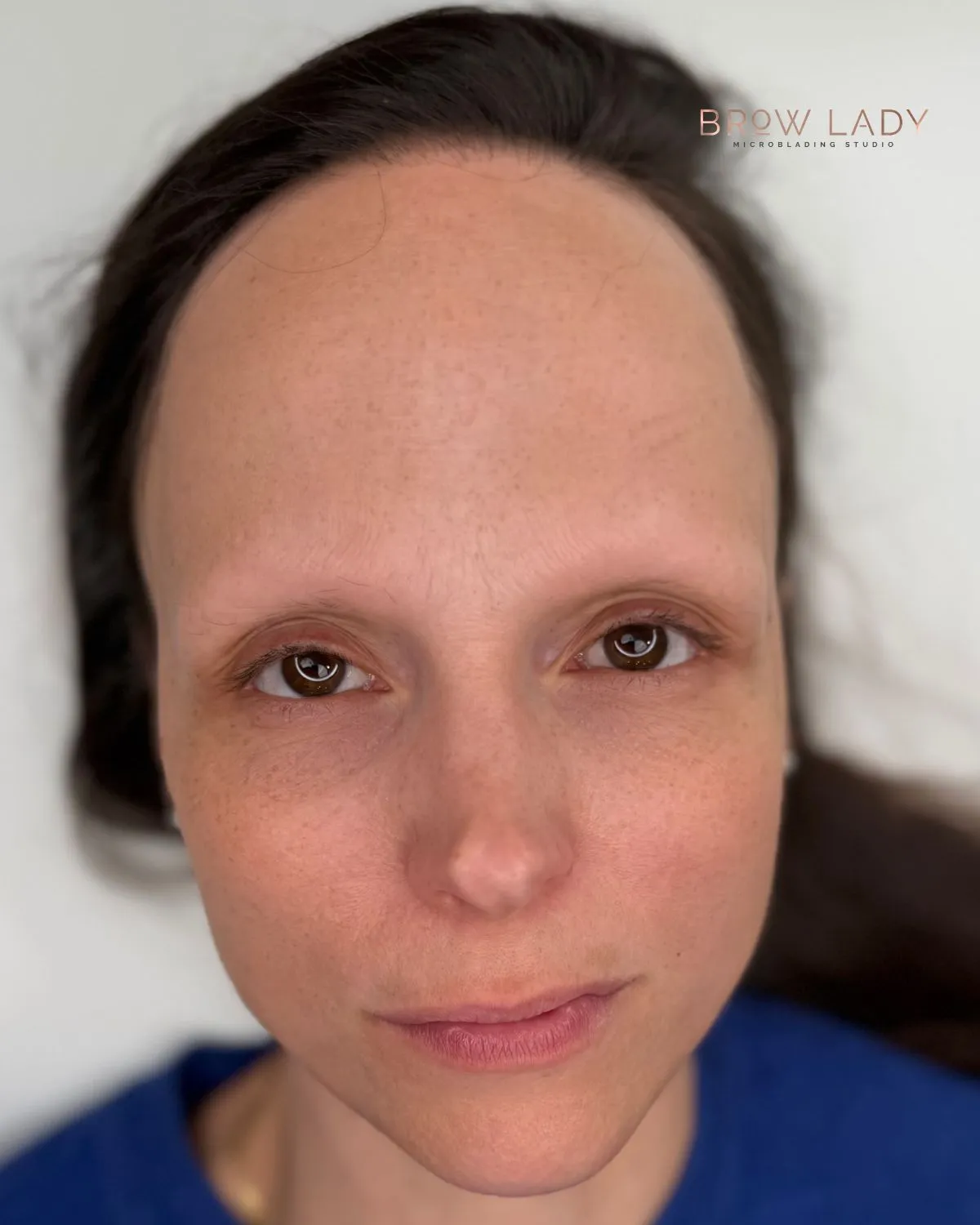 BEFORE Nano Brows result by Sokkha Va at Brow Lady near Boston
