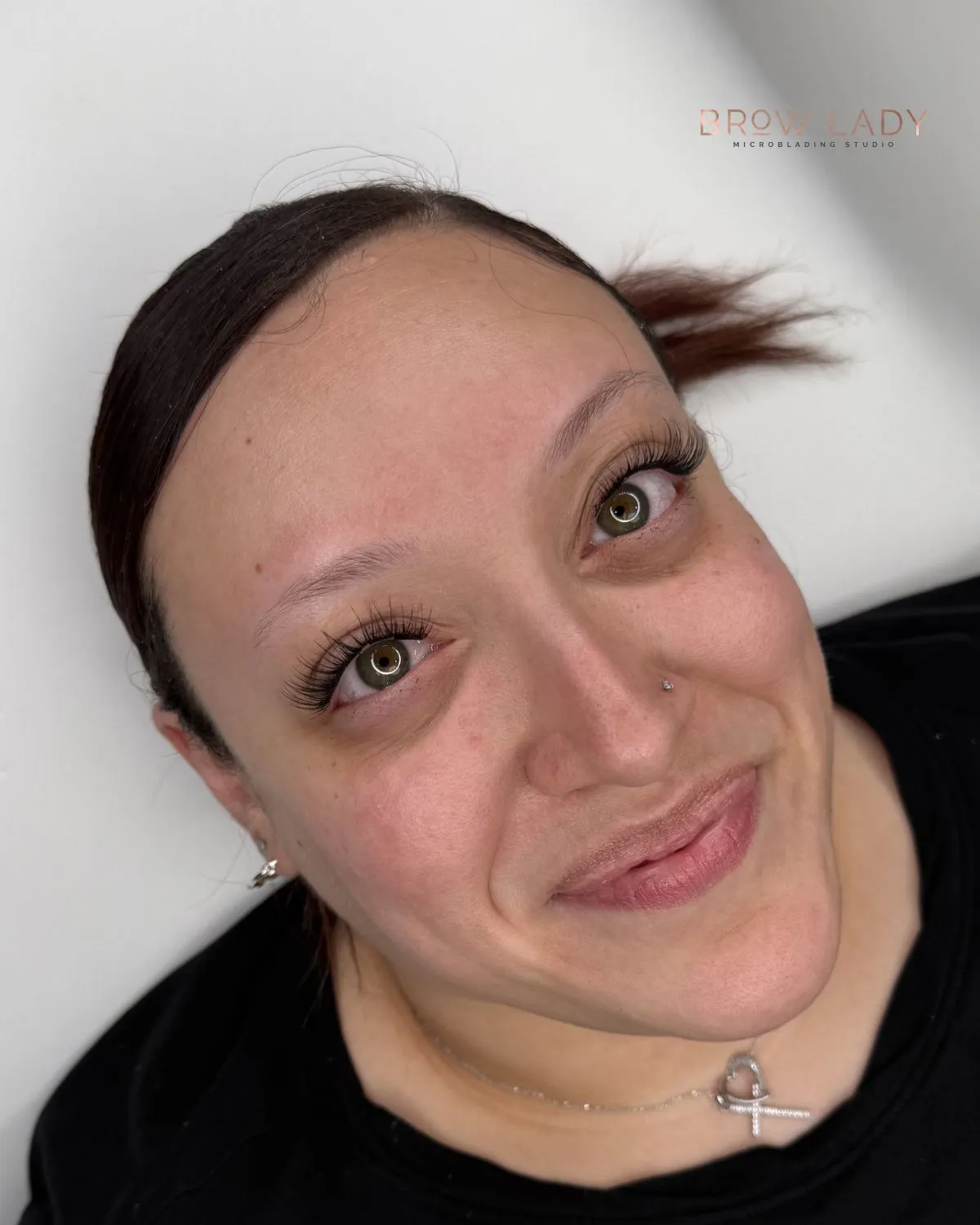 BEFORE Nano Brows result by Sokkha Va at Brow Lady near Boston