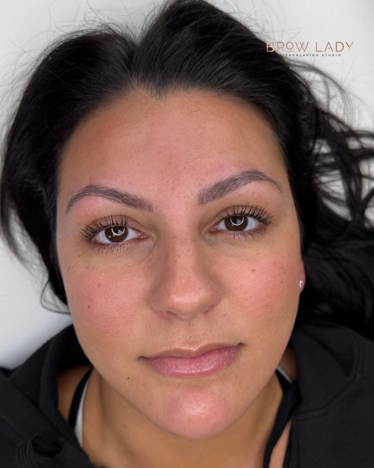Healed Nano Brows result by Sokkha Va at Brow Lady near Boston