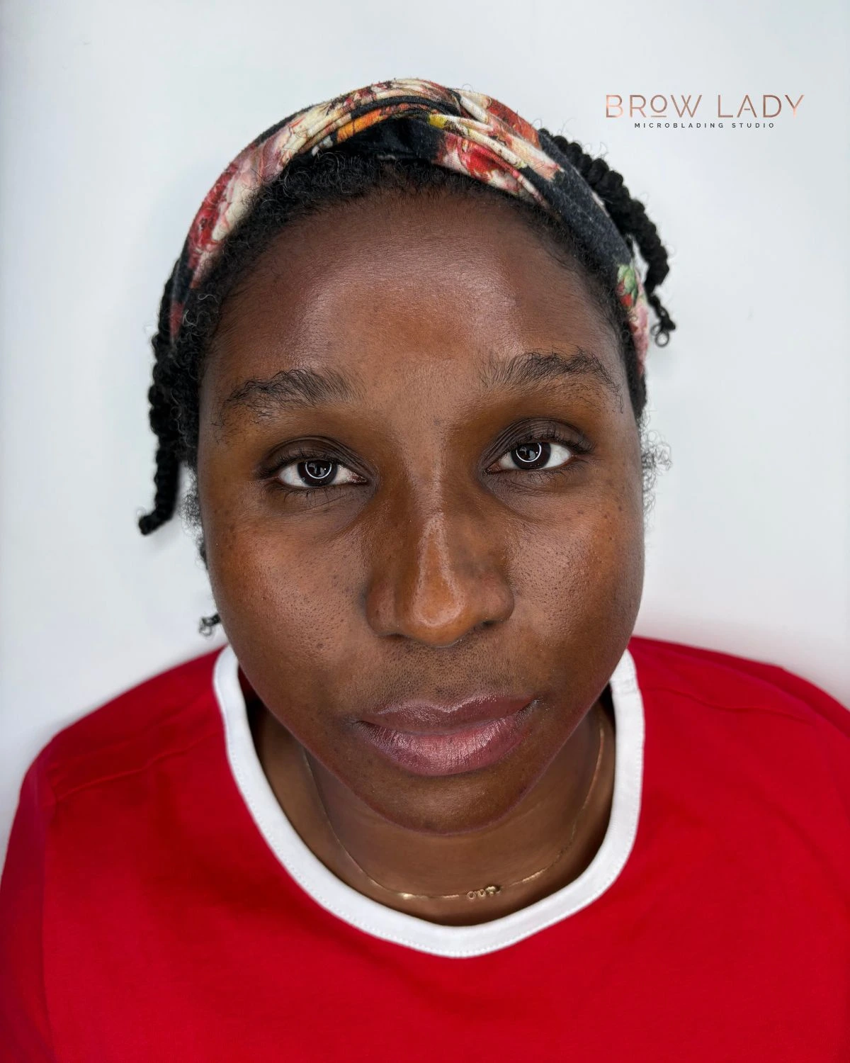 BEFORE Powder / Ombre Brows result by Sokkha Va at Brow Lady near Boston