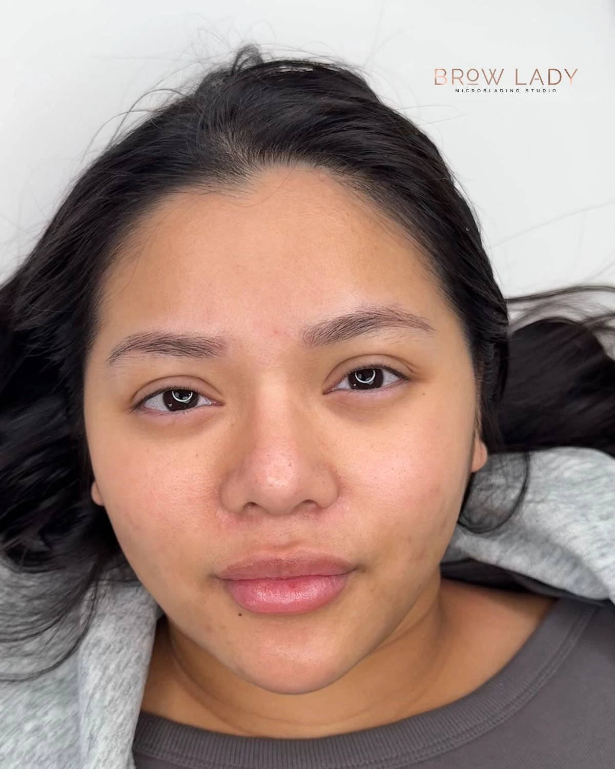 BEFORE Powder / Ombre Brows result by Sokkha Va at Brow Lady near Boston